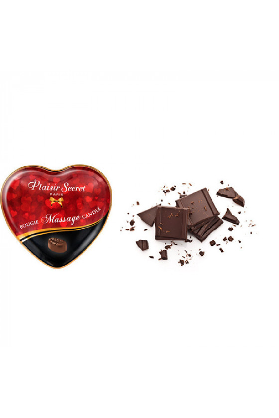 Bougie de massage Coeur Plaisir Secret Chocolat