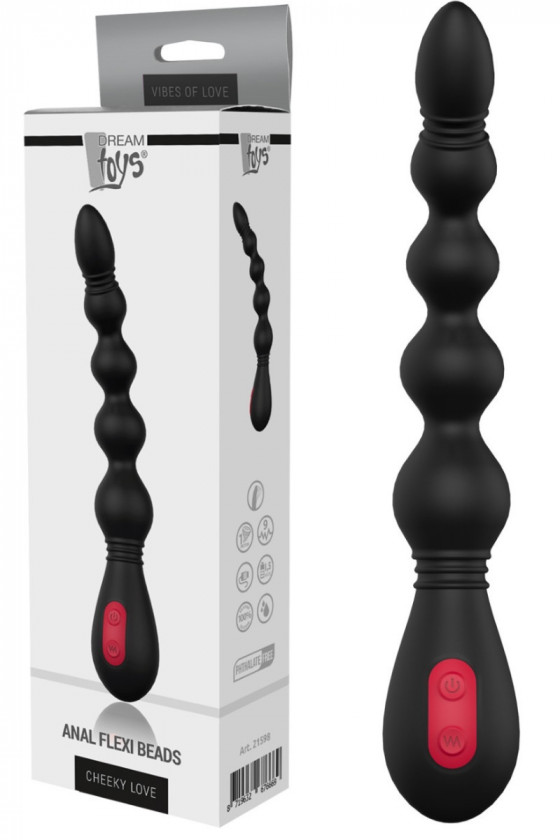 Vibromasseur Anal Rechargeable Flexi Beads