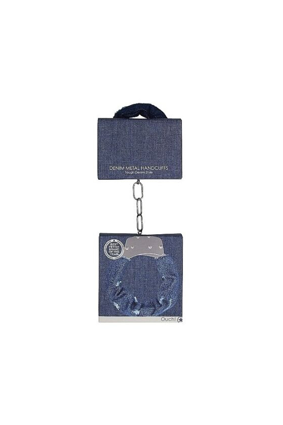 Menottes en métal denim