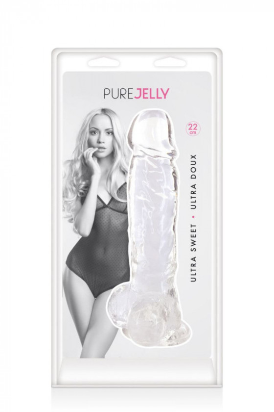 Pure Jelly Dildo réaliste 22 cm