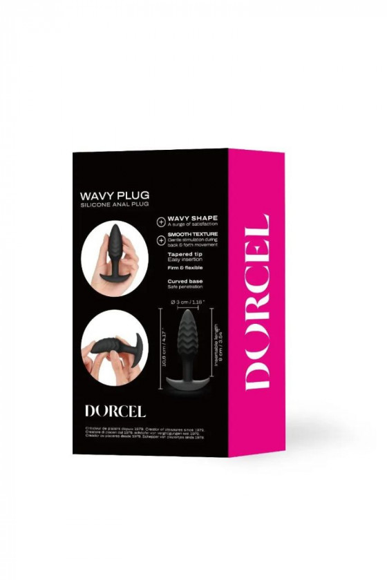 DORCEL Plug texturé Wavy
