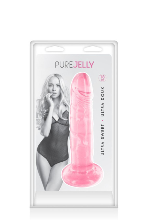 PURE JELLY 18 cm Ventouse