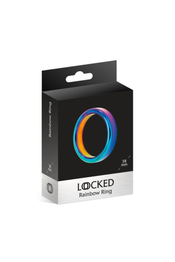 LOCKED RAINBOW RING 38 MM