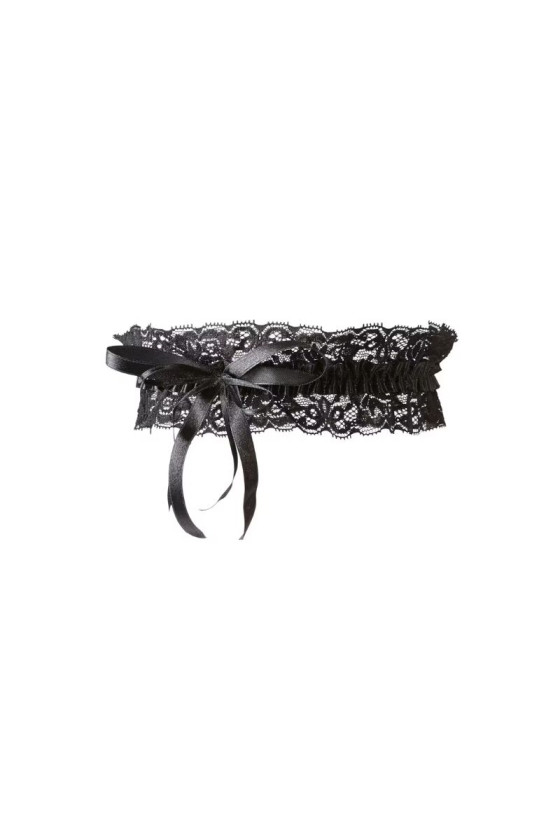 COTTELLI Jarretière Noir Noeud