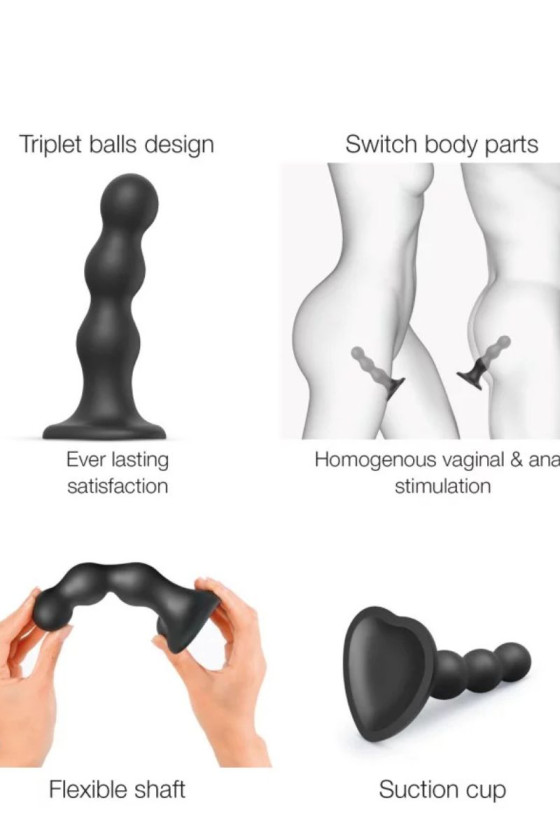 STRAP ON ME Dildo Plug Balls M