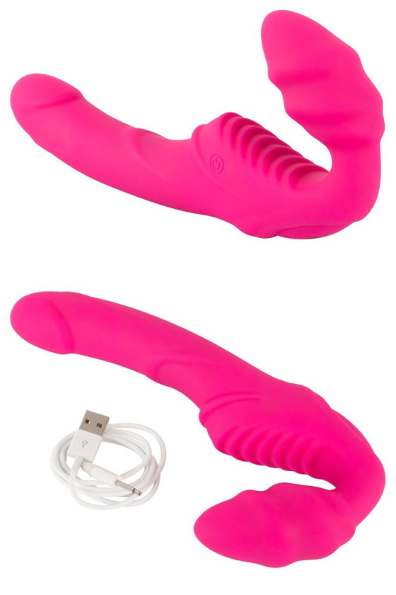 YOU2TOYS Gode sans ceinture Vibrant Rechargeable