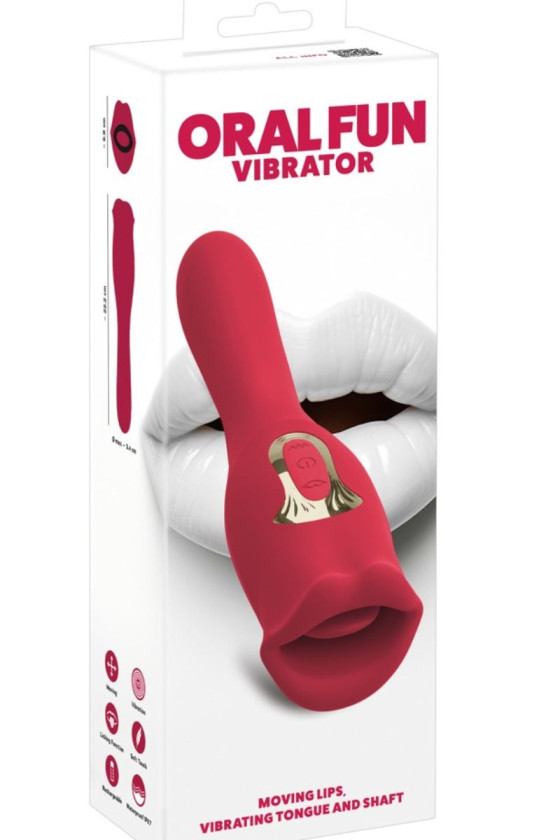 ORAL FUN Vibrator Multi-Toy réversible