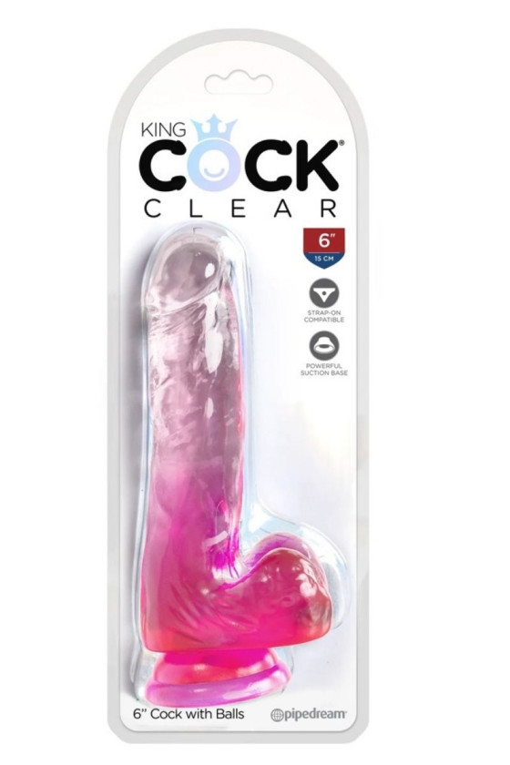KING COCK CLEAR 6 inch